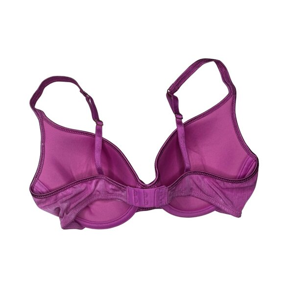 NWT Van Elle “Illuminator” Demi Contour Underwire Bra – 34C ( Berry Purple ) - Picture 3 of 7